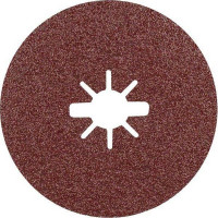 Bosch Professional EXPERT R781 Prisma Ceramic Fiberscheibe, 125 mm, 22,23 mm, G 60, 5-tlg.. Für Winkelschleifer mit X-LOCK - 2608621783