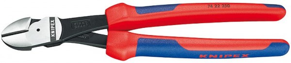 Knipex Kracht-zijsnijtang met meer-componentengrepen 250 mm - 74 22 250