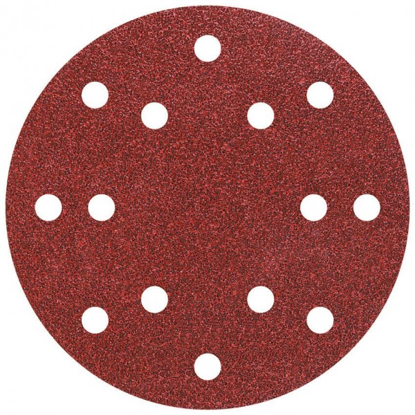Wolfcraft Dischi abrasivi velcrati, corindone ø 150 mm - 1840000