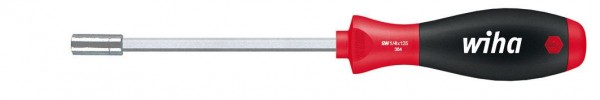 Wiha Tournevis porte-embout, magnétique, 1/4" (384) 1/4 mm, 225 mm - 01475