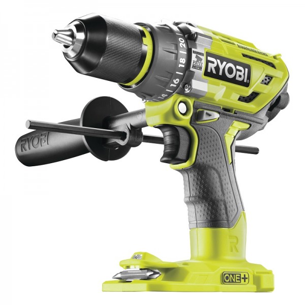 Ryobi Trapano a Percussione Brushless 18V Alta Coppia, senza batteria e caricabatterie - R18PD7-0