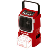 Einhell Accu Radio TE-CR 18 Li-Solo, zonder accu en lader - 3408015