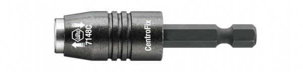 Wiha Porte-embout à changement rapide CentroFix, forme E 6,3 (7148C) 1/4 mm, 1/4 mm - 32477