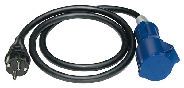 Brennenstuhl Cable alargador de adaptador de CEE 230V/16A, prolongación de 1,5 m - 1132910