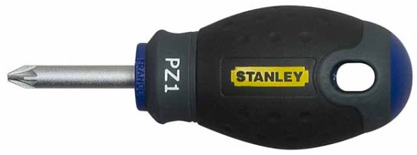 Stanley FatMax Kreuzschlitz-Schraubendreher Pozidriv kurze Form PZ2 30 mm