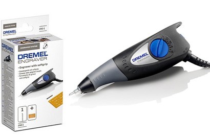 DREMEL Gravierer 290-1 Kompaktwerkzeug (35 W) mit 1 Zubehör, 1 Schablone - F0130290JM