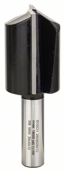 Bosch Professional Glodalo za utore 12 mm, D1 30 mm, L 40 mm, G 81 mm - 2608628470