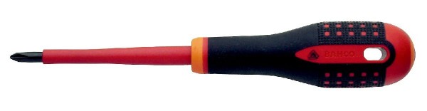Bahco TOURNEVIS ERGO, ISOLÉ, PH-1, 202MM - BE-8610S
