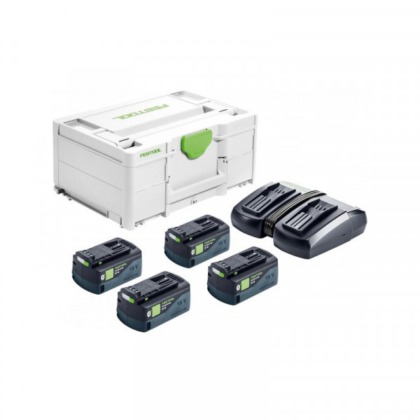 Festool Set Energia SYS 18V 4x5,2/TCL 6 DUO - 577136