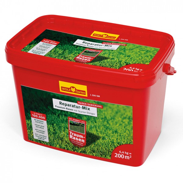 Wolf Garten L 200 SM Premium-Rasen plus Aufbau-Dünger - 3810035