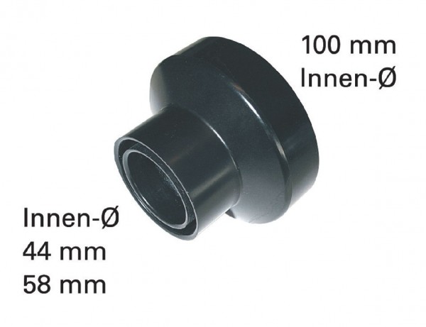 Metabo Afzuigadapter Ø 100 mm, 44mm, 58mm - 0910031260