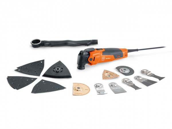 Fein Oszillierer - 350 W FEIN MultiMaster FMM 350 QSL XL Aktions-Set - 72295282000