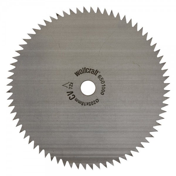 Wolfcraft Lame pour scie à onglet CV Standard, 72 dents