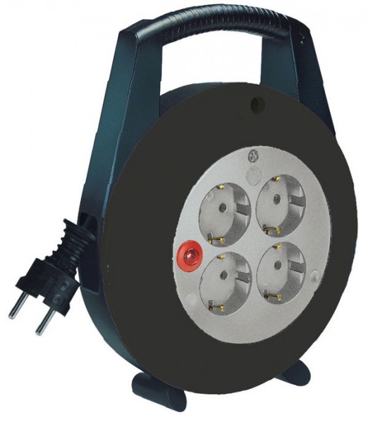 Brennenstuhl Kabelbox Vario Line, schwarz/lichtgrau, 5 m