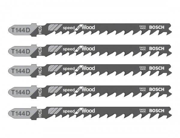 Bosch Lames de scie sauteuse T 144 D Speed for Wood