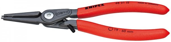 Knipex Precisie-borgveertang voor binnenringen in boringen 180 mm - 48 31 J2