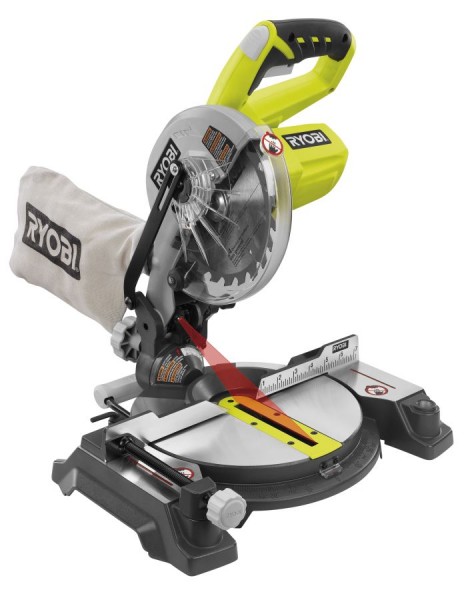 Ryobi EMS190DCL ONE+ Akku Kappsäge Gehrungssäge mit Exactline Laser Technology