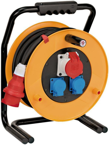 Brennenstuhl Brobusta CEE 1 IP44 Industrie/Baustellen-Kabeltrommel 30m H07RN-F 5G2,5 - 1316300