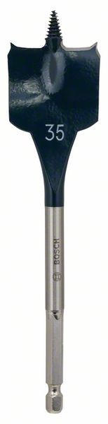 Bosch Professional Flachfräsbohrer Self Cut Speed, Sechskant, 35 x 152 mm