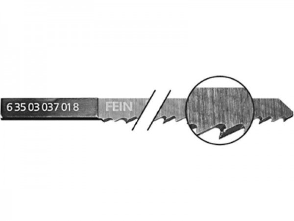 Fein Lames droites 88 mm, espacement des dents 3,0 mm - 63503037018