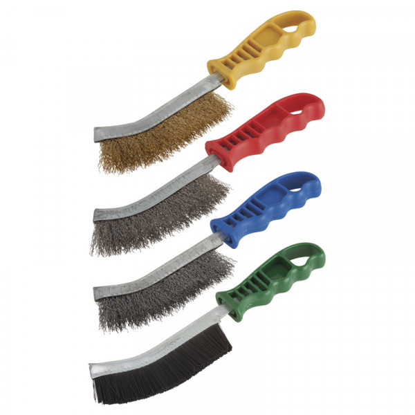 Wolfcraft Spazzole metalliche manuali, 265 mm - 2764000