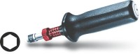 Hazet Drehmoment-Schraubendreher - Sechskant hohl 6,3 (1/4 Zoll) - Gesamtlänge: 170 mm - Nm min-max: 0.1 - 1.2 - 6002CT