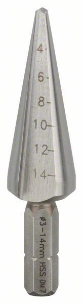 Bosch Professional Svrdlo za ljuštenje lima, šesterostrani prihvat 3-14 mm, 60 mm, 1/4" - 2608597522