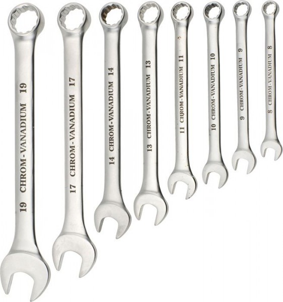 KWB Steek-ringsleutelset, 8-delig - 460300