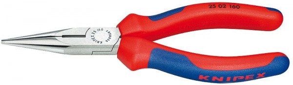 Knipex Platspitse tang met zijsnijder (radiotang) met meer-componentengrepen 140 mm - 25 02 140 SB