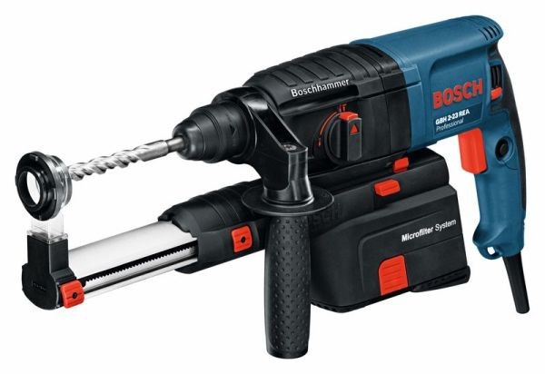 Bosch Martello Perforatore con aspirazione integrata SDS-plus GBH 2-23 REA - 0611250500