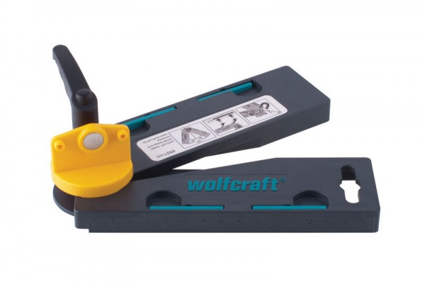 Wolfcraft 1 falsa escuadra, angulo 30-180 - 6921000