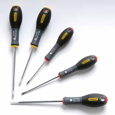 Stanley FatMax Schraubendreher Set 5-teilig (Schlitz/Phillips)
