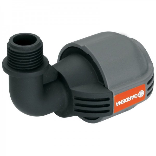 Gardena Coude 90° 25 mm x 15/21 mâle