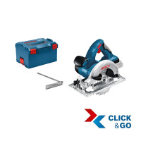 Bosch Professional Accucirkelzaag GKS 18 V-LI Professional, L-BOXX (zonder batterij en lader) - 060166H006