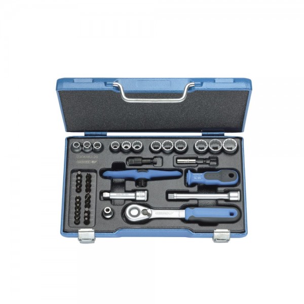 Gedore Serie di chiavi a bussola 3/8" 40 pz. IN-IS-PH-PZ-TX-XZN - D 30 KMU-20