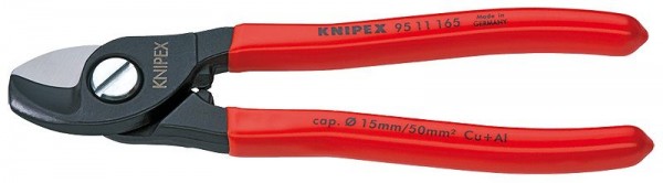Knipex Kabelschaar met kunststof bekleed 165 mm - 95 11 165 SB