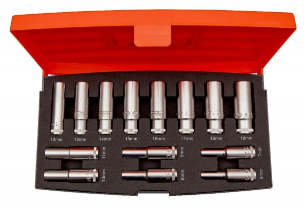 Bahco JEU DE DOUILLES SG50 3/8 PROF - S1214L