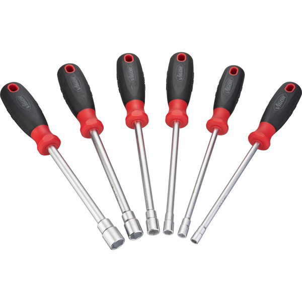 Vigor Set zeskantdopsleutelschroevendraaiers - V4199