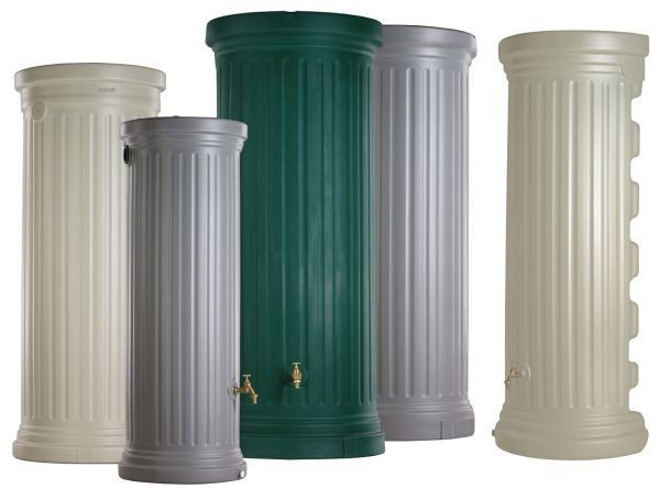 Garantia Colonnes romaines cylindriques - 500L / Beige Sable