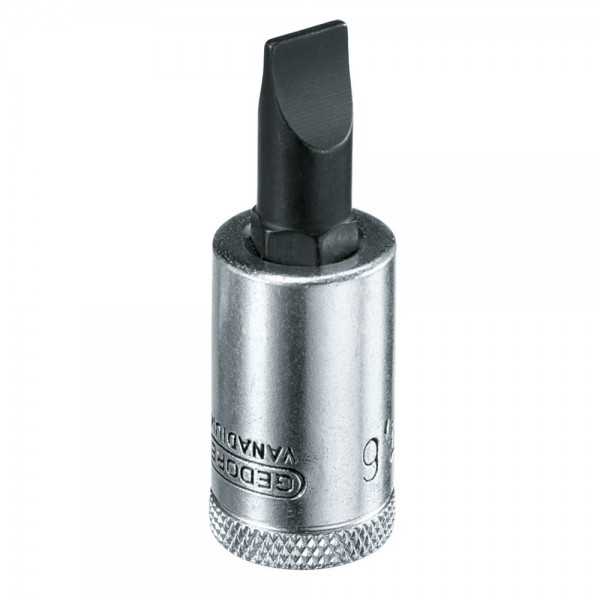 Gedore Dopsleutel-schroevendraaier 3/8" 10x1,6 mm - IS 30 10x1,6