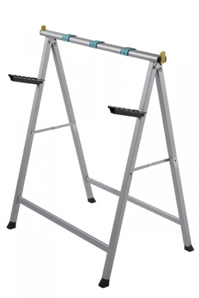 Wolfcraft cavalletto metallico: altezza di lavoro 735 mm, larghezza di app