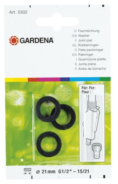 Gardena Rubberringen, 3 stuks - 05301-20