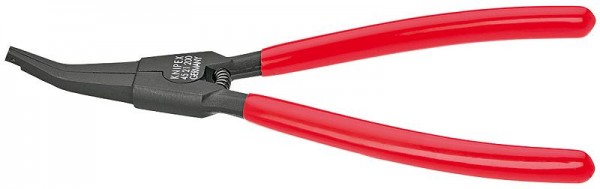 Knipex Montagetang voor veerringen op assen gebruineerd met kunststof bekleed 200 mm - 45 21 200