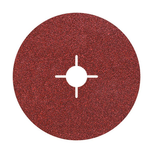 Wolfcraft Schuurschijf fiber ø 125mm K04 per 5 stuks