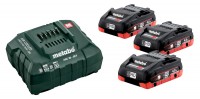 Metabo Basis-Set 3 x LiHD 4.0 Ah - 685132000