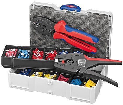 Knipex Assortimento di capicorda per terminali - 97 90 22