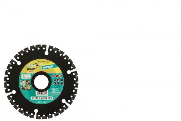 Wolfcraft Disques diamant "Pro Multi" Ø115x22 - 8334000