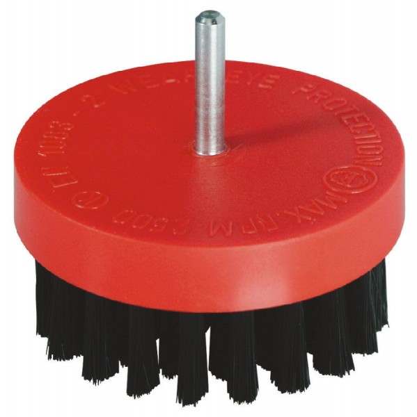 Wolfcraft spazzola per lucidatura con setole morbide, gambo 6 mm