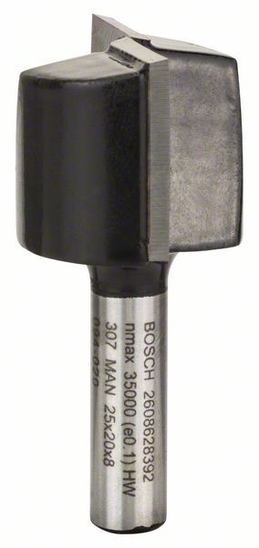 Bosch Professional Glodalo za utore 8 mm, D1 25 mm, L 20 mm, G 51 mm - 2608628392