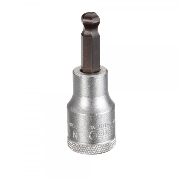 Gedore Dopsleutel-schroevendraaier 1/2" kogelkop binnenzeskant 10 mm - IN 19 K 10